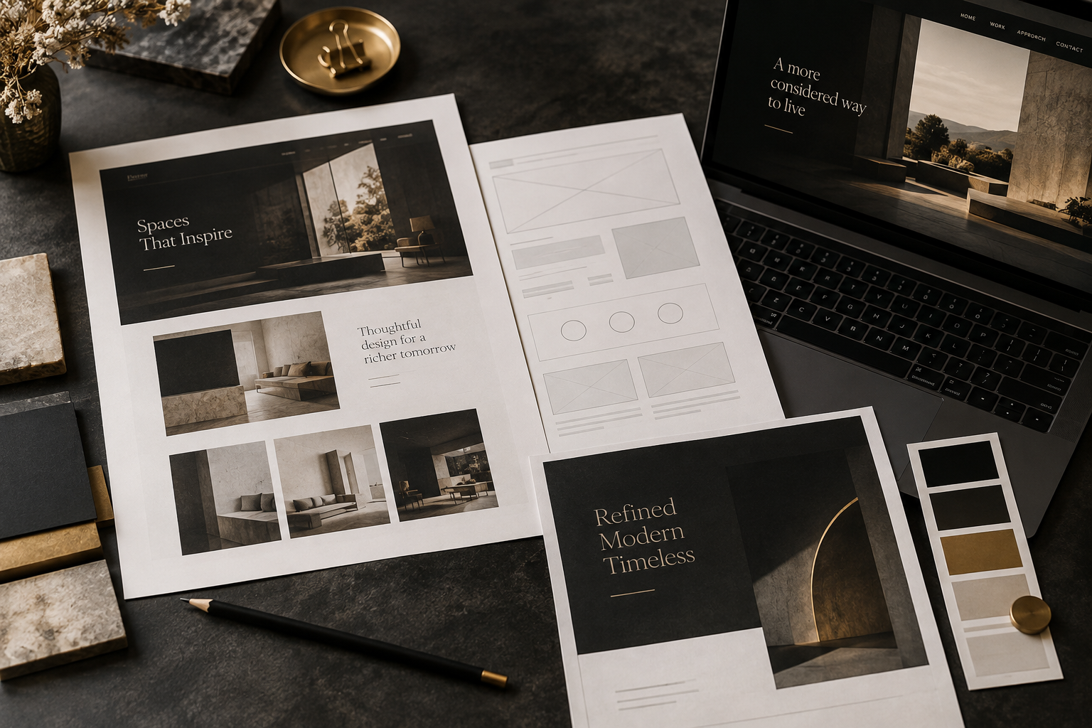 Sfeerbeeld van het ontwerpen van websites